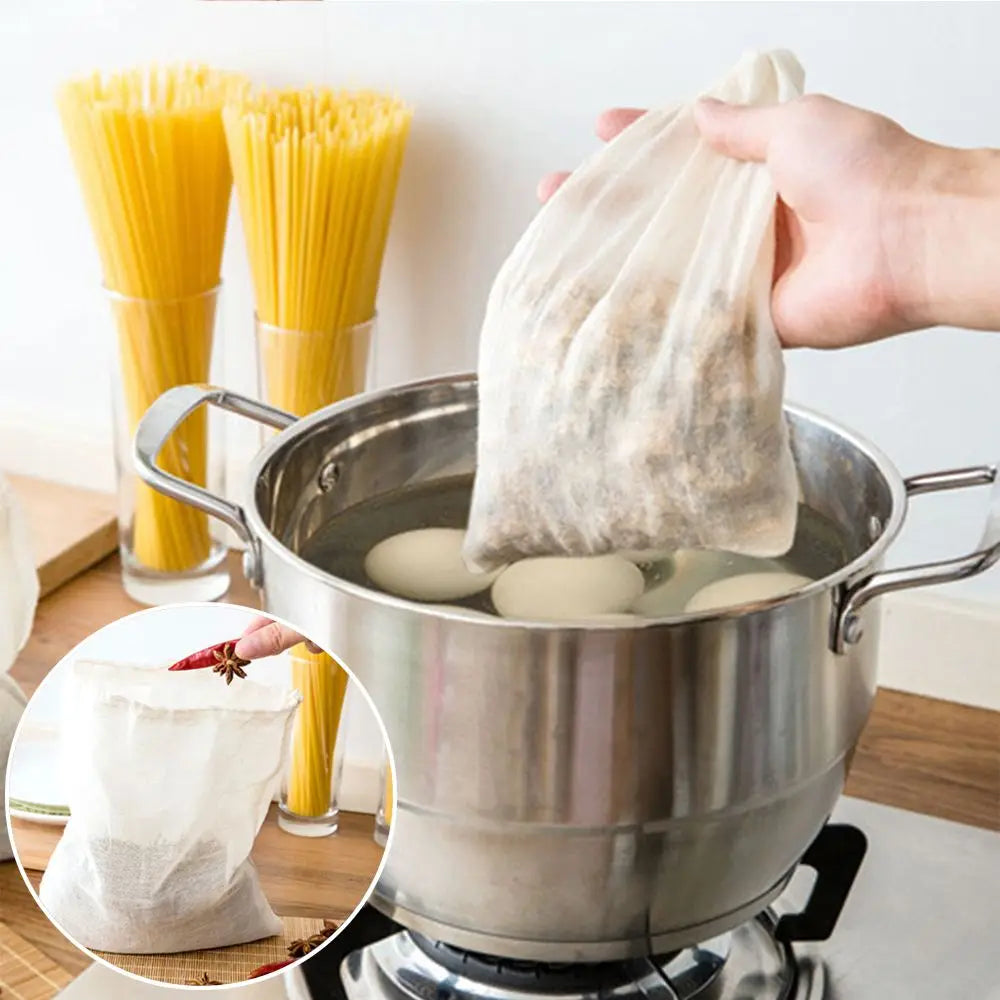 Reusable Cotton Food Filter Bag