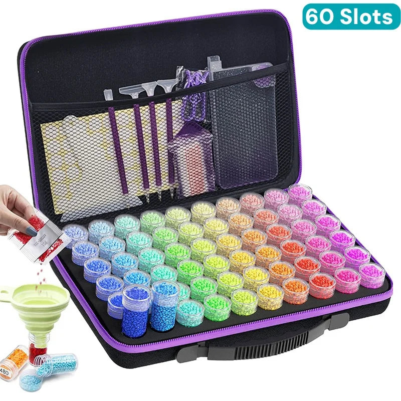 30 Slot Diamond Painting Storage Box Kit