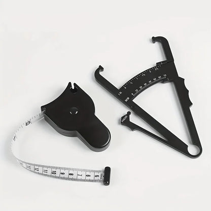 Body Fat Caliper & Measuring Tape Set