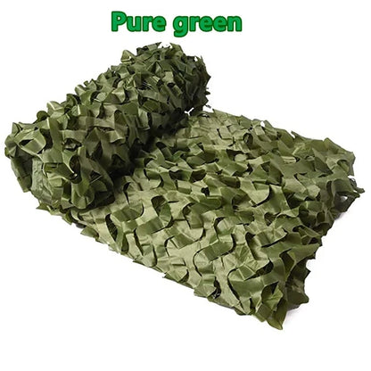 Heavy-Duty Camouflage Net for Garden Shade, Photography & Outdoor Cover