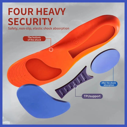 Air Shock Absorbing Orthopedic Insoles