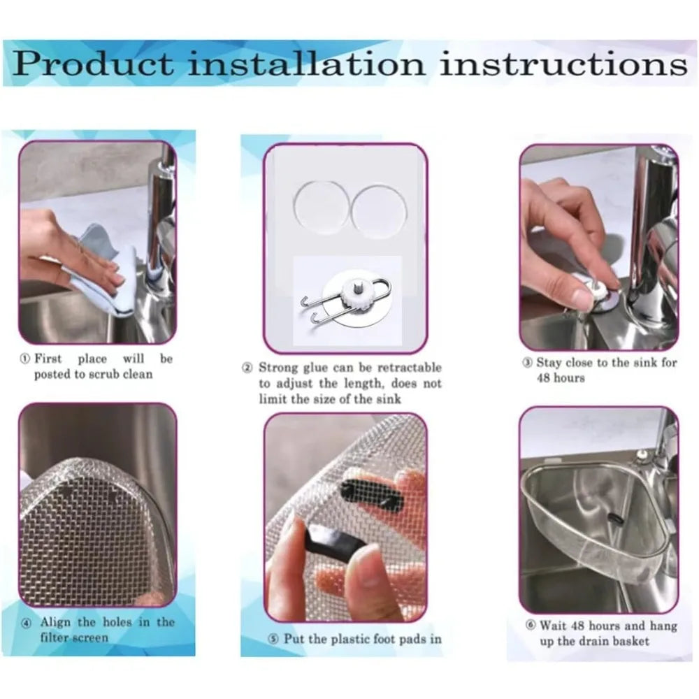 Stainless Steel Kitchen Sink Strainer Basket