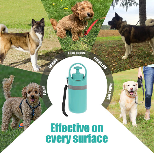 Portable Dog Pooper Scooper with Waste Bag Dispenser