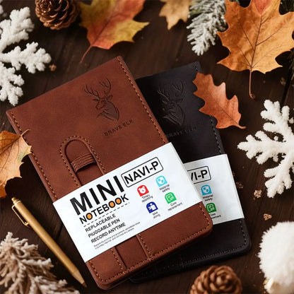 A7 Leather Pocket Notebook Set