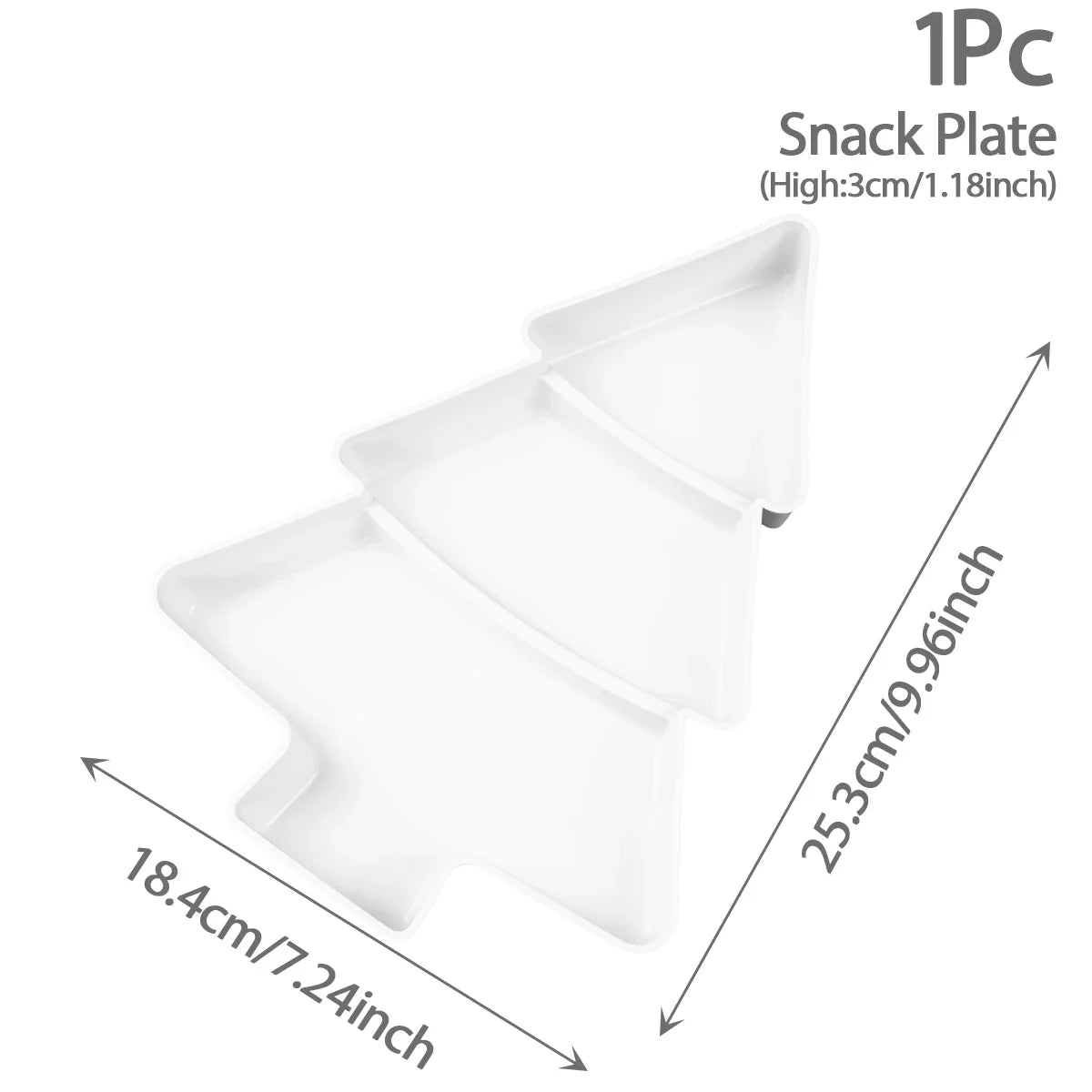 Christmas Tree Serving Plate