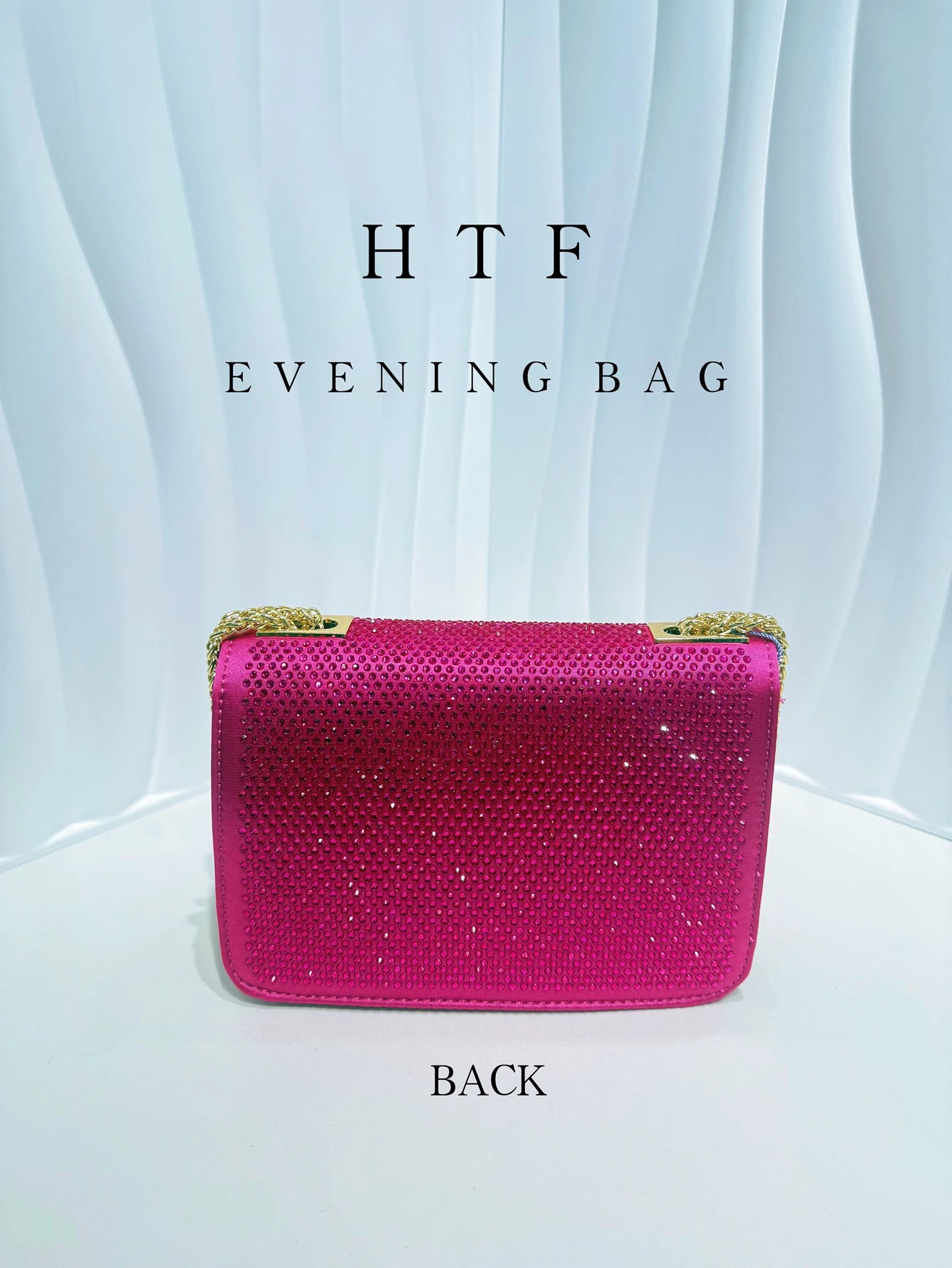 Glitter Crystal Evening Clutch Bag