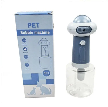USB Rechargeable Electric Foam Dispenser for Pet Bathing