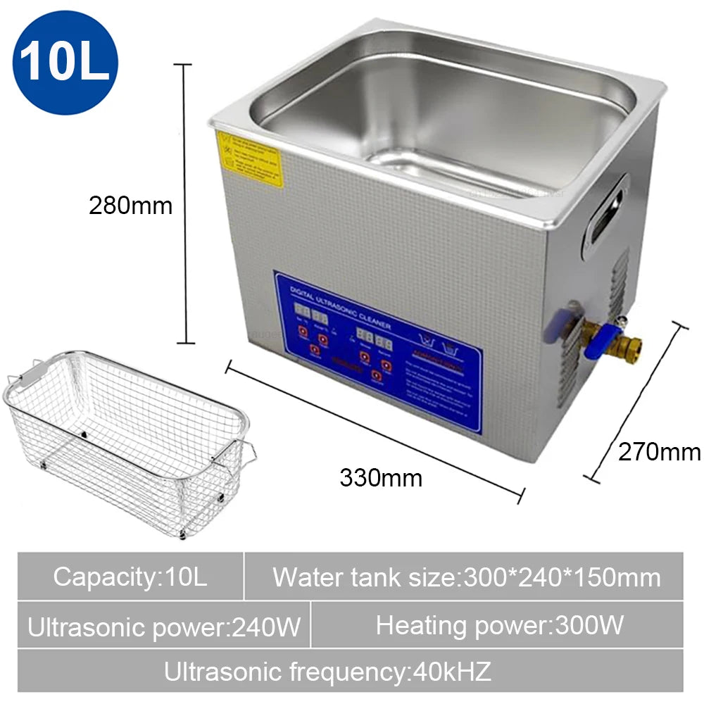 Ultrasonic Heated Cleaning Machine