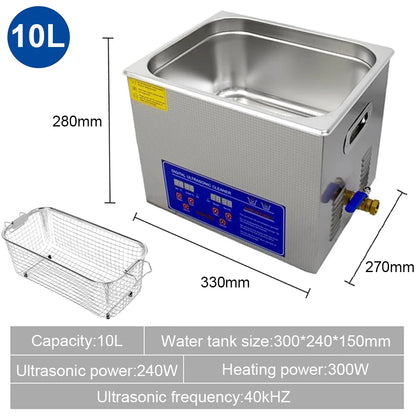 Ultrasonic Heated Cleaning Machine
