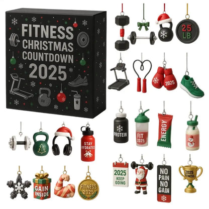 24-Day Fitness Christmas Countdown Calendar