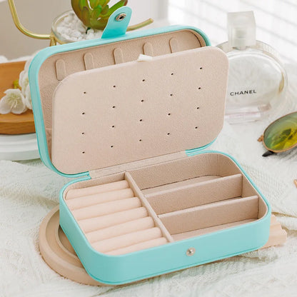 Portable Travel Jewelry Organizer Case