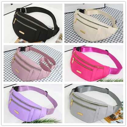 Multi-Layer Sports Waist Bag
