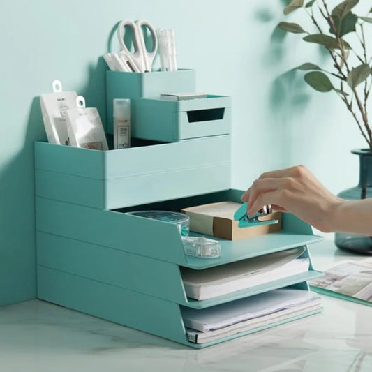 Desktop File Organizer Tray