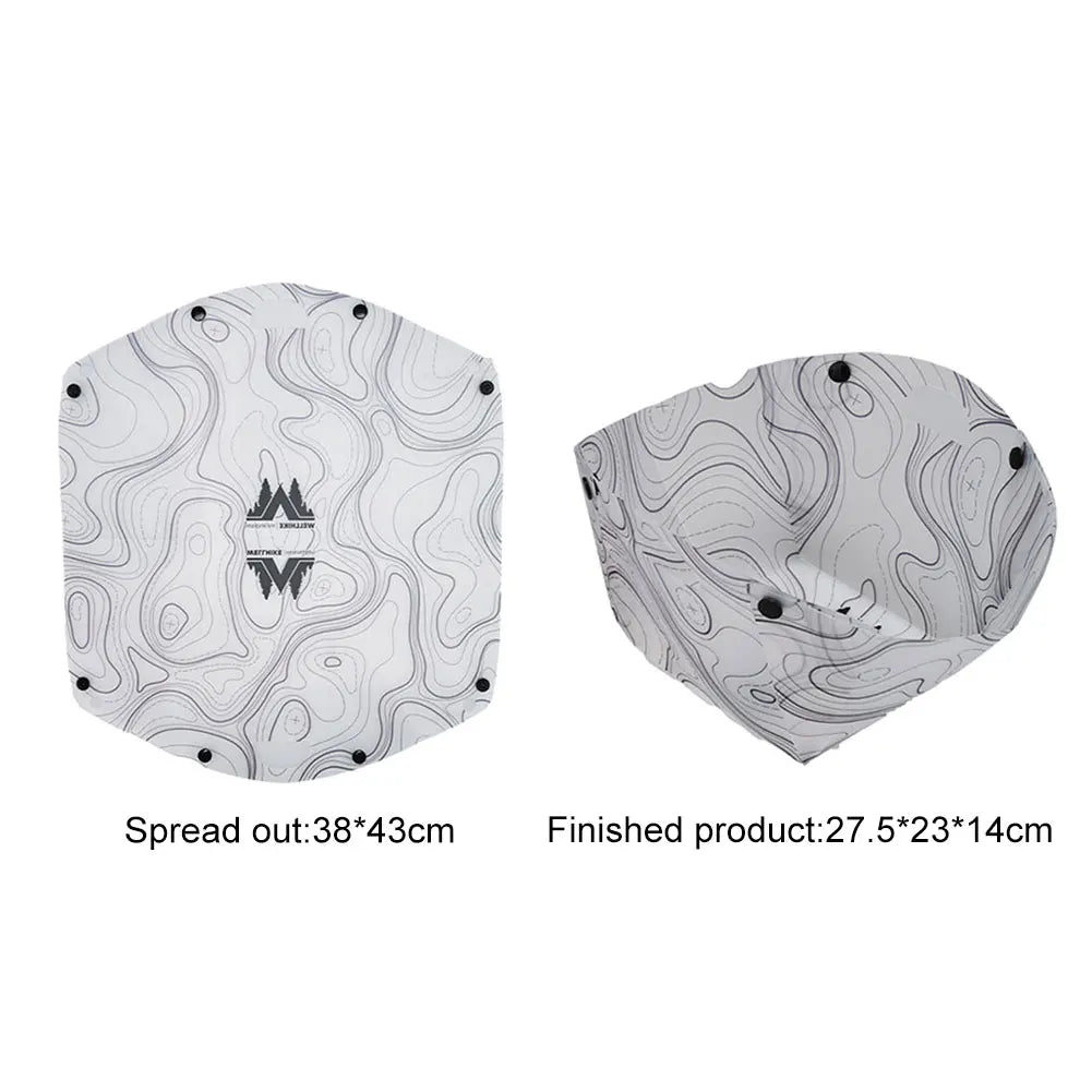 Lightweight Folding Outdoor Tableware Set