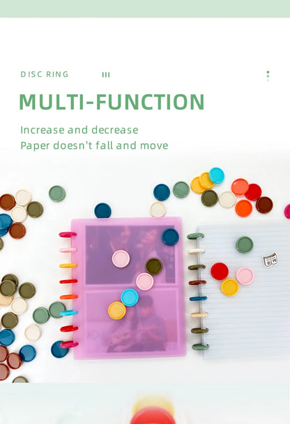 Plastic Disc Binding Rings for Planners & Notebooks