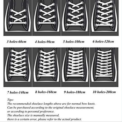 Luminous Flat Shoelaces
