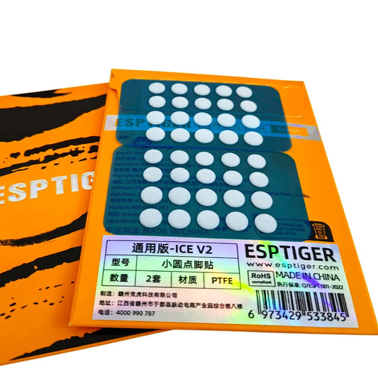 Esports Tiger ICE PTFE Mouse Skates – Universal DIY Dots