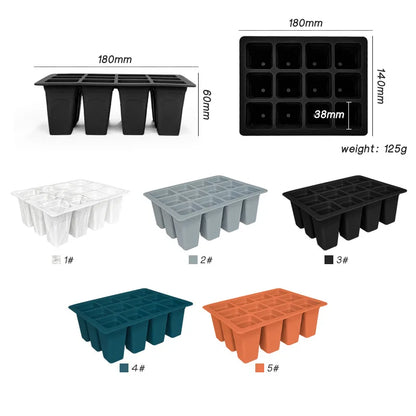 Reusable Silicone Seed Starting Tray
