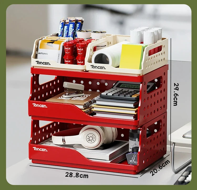 3-Tier Stackable Desk Organizer