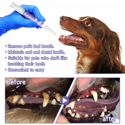 Pet Dental Care Gel Pen for Dogs & Cats