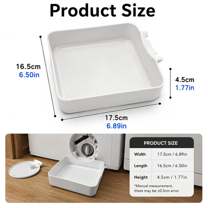Washing Machine Drainage Tray for Lint Filter Cleaning