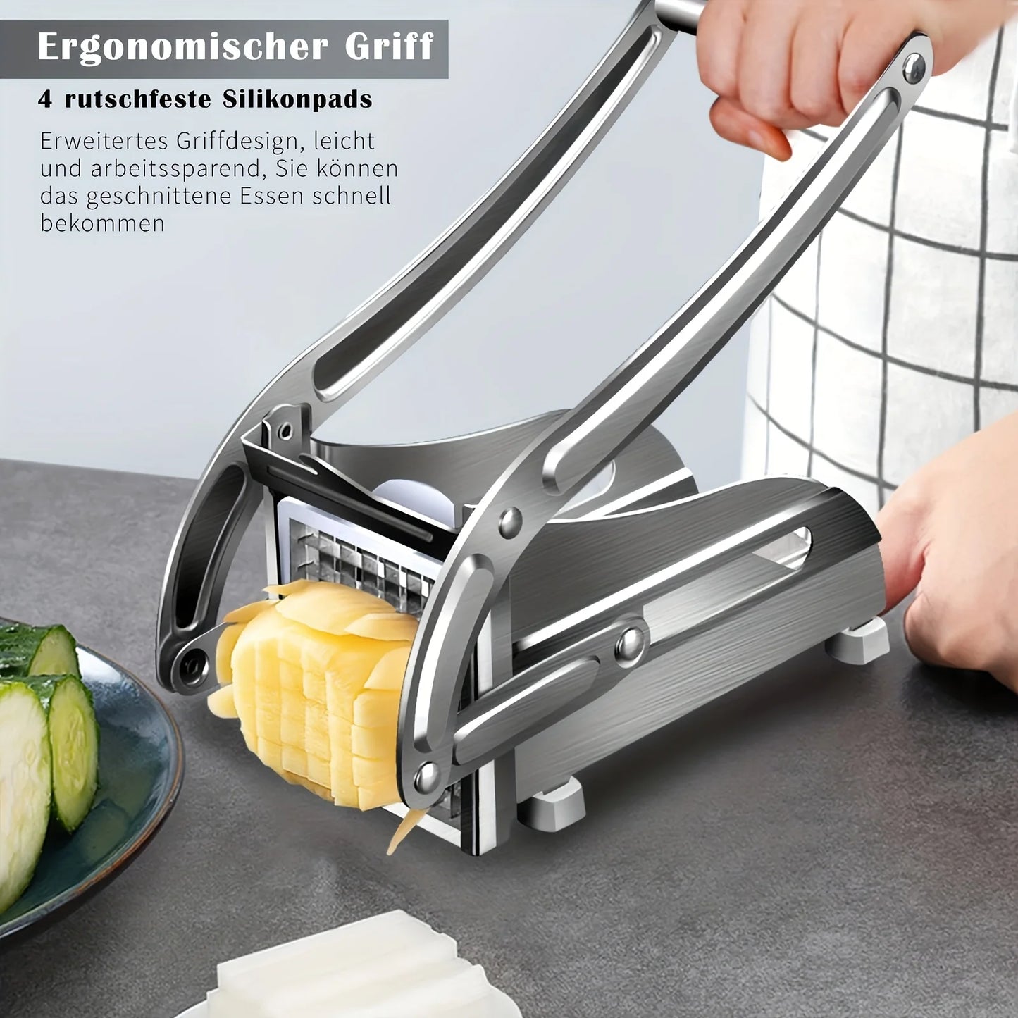 Stainless Steel French Fry & Vegetable Cutter