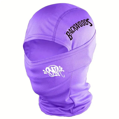 Graffiti Logo Warm Balaclava Hat