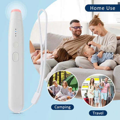 Rechargeable Portable Mosquito Insect Bite Relieve Itching Pen Chemical-Free Anti-Itch Natural Bug Bite Itch Pen for Child Adult