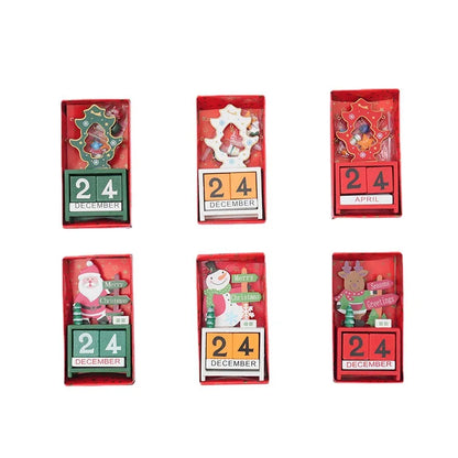 Wooden Christmas Countdown Calendar