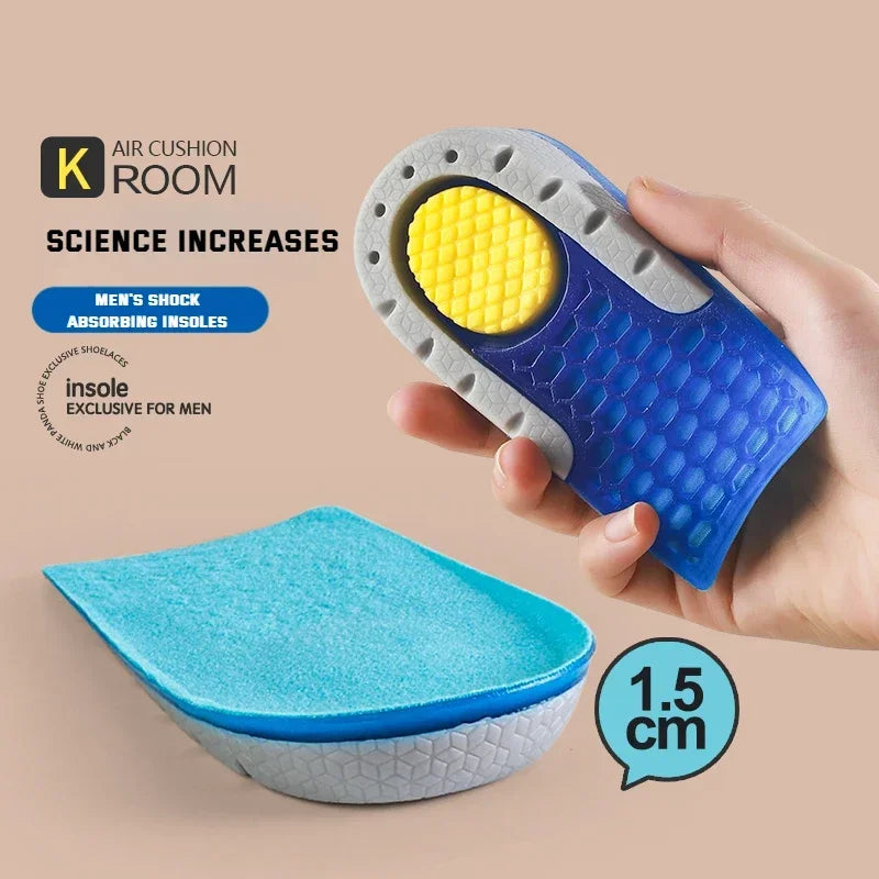 Invisible Height Increase Gel Heel Pads