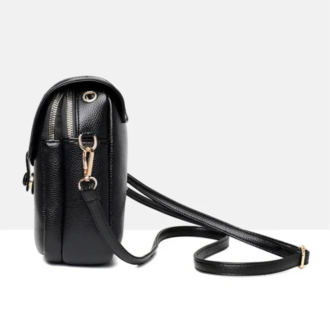 Women’s Mini PU Leather Crossbody Phone Bag