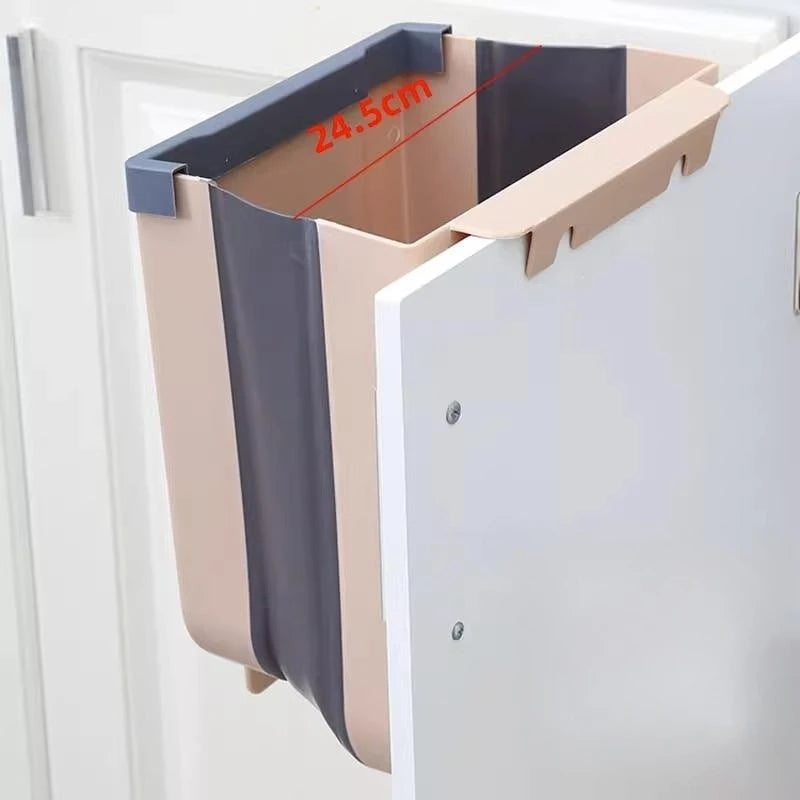 Wall Mounted Folding Kitchen Bin