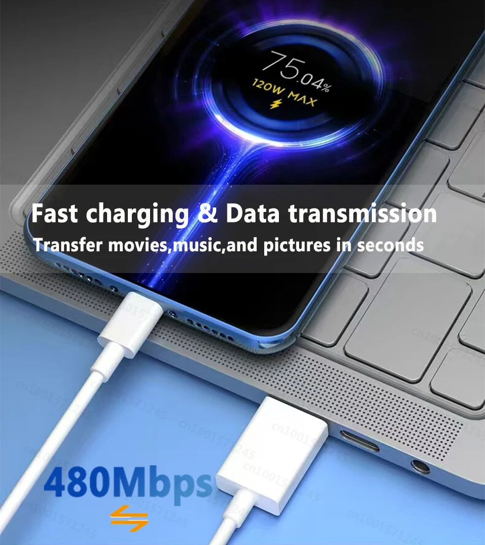 Original Xiaomi 120W USB-C Fast Charging Cable