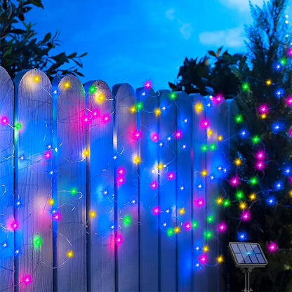 Outdoor LED Solar Fairy Lights Christmas Decoration