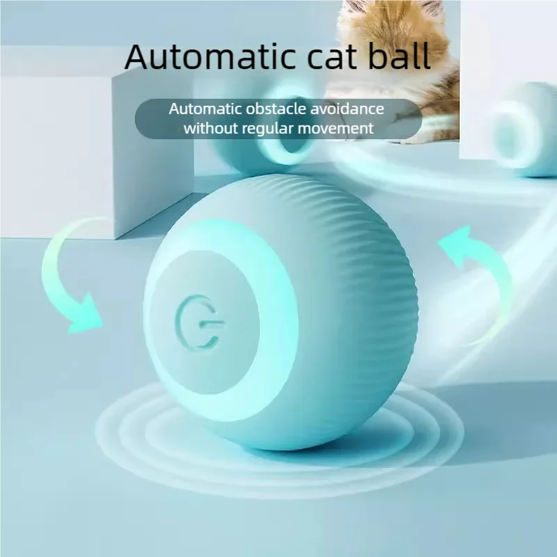 Automatic Rolling Cat Ball Toy