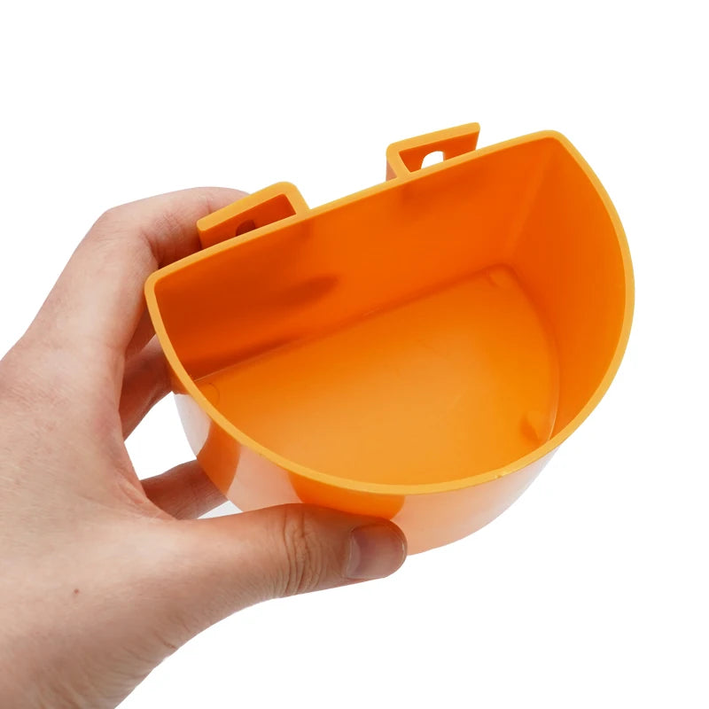 Plastic Bird Feeder Bowls for Cage