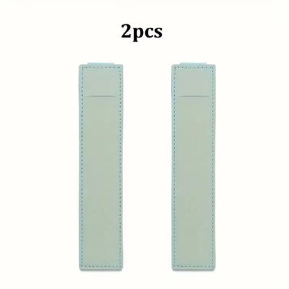 Leather Adjustable Elastic Pen Holder
