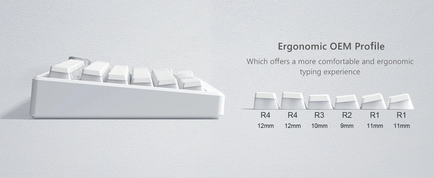 129-Key Pudding PBT Keycap Set
