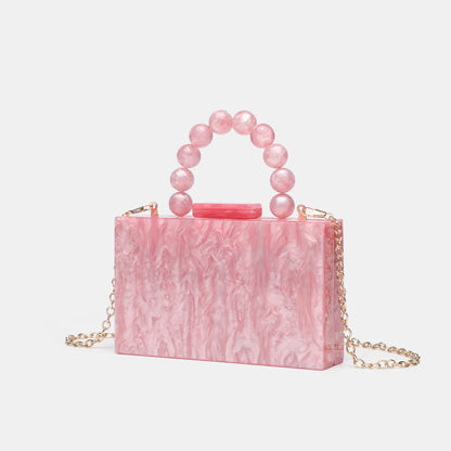 Pearl Weave Evening Handbag