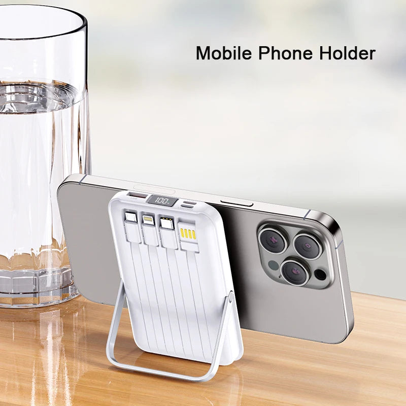20000mAh Magnetic Wireless Power Bank with Phone Stand