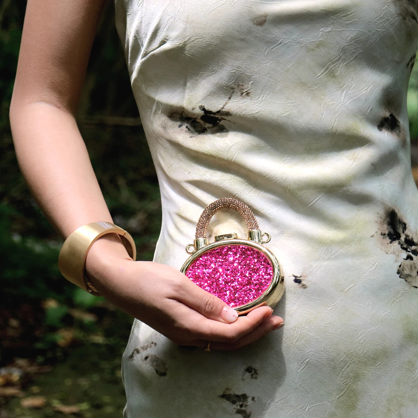 Mini Crystal Evening Clutch Bag