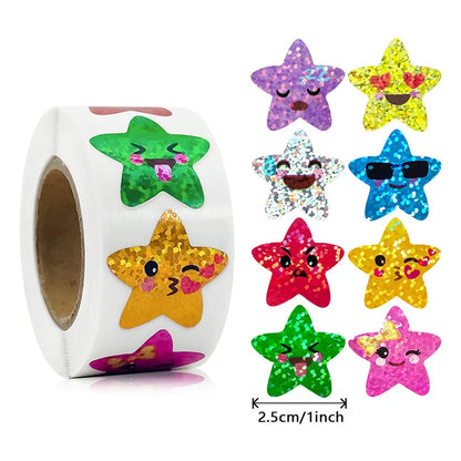 Holographic Star Sticker Roll