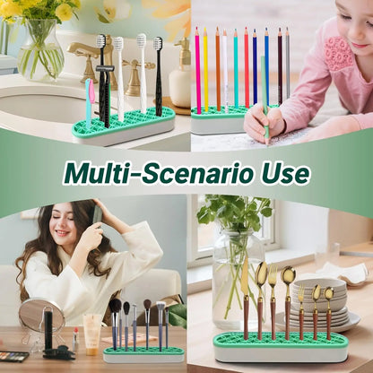 Silicone Crochet Hook & Multi-Tool Organizer Holder