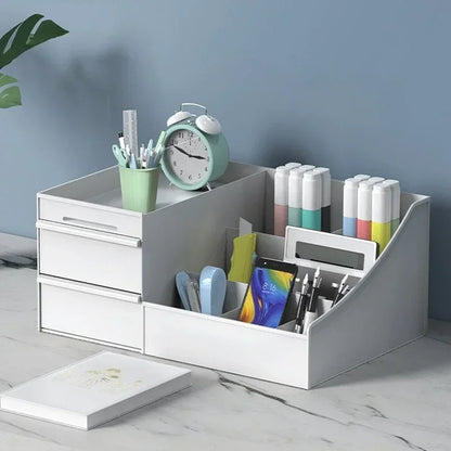 Desktop Makeup & Cosmetics Storage Organizer with Drawer