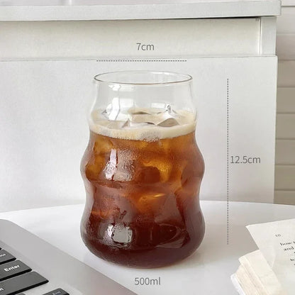 Heat-Resistant Glass Coffee Mug