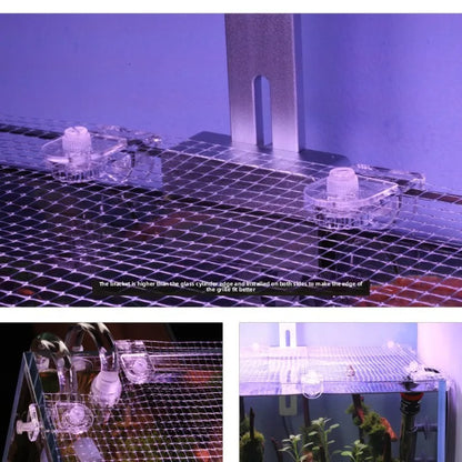 Aquarium Anti-Jump Mesh Lid