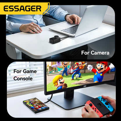 ESSAGER 240W USB-C PD3.1 Fast Charging Cable