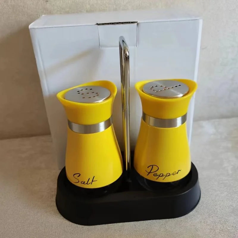 Glass Salt & Pepper Shaker Set