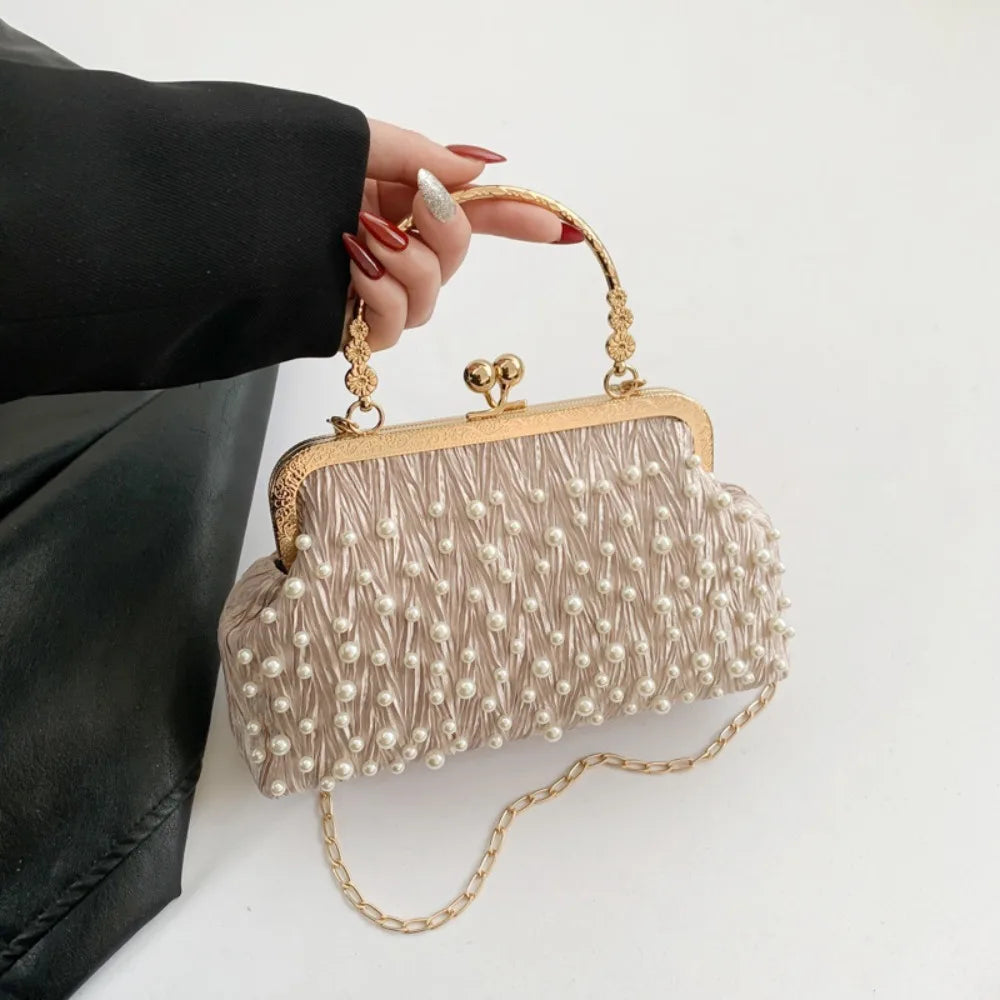 Handmade Seashell Beaded Bag