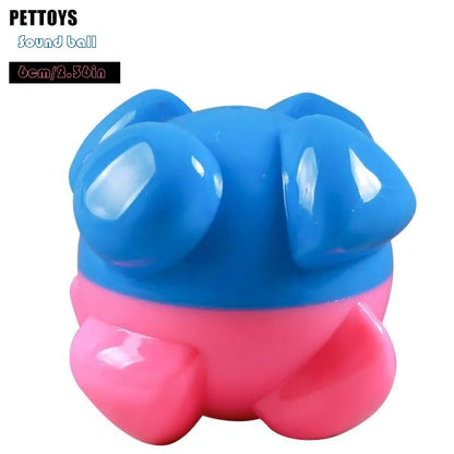 Interactive Rubber Squeaky Dog Toy